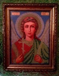 Вышивка бисером: Ангел 👼 Хранитель