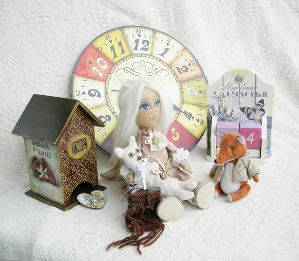 Для работы с детьми. От простого к сложному. Декупаж. Интерьерные куклы (мягкая игрушка).