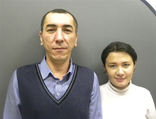 Семейная пара Мавжудахон
