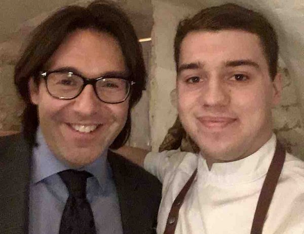 Один из гостей на нашем ужине