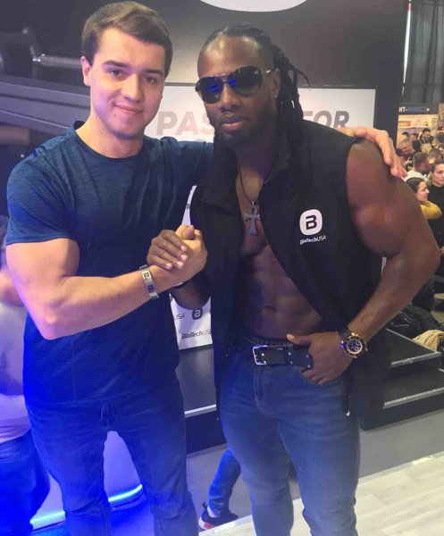 На Мастер-классе мировой звезды фитнеса Юлиссеса Вильямса